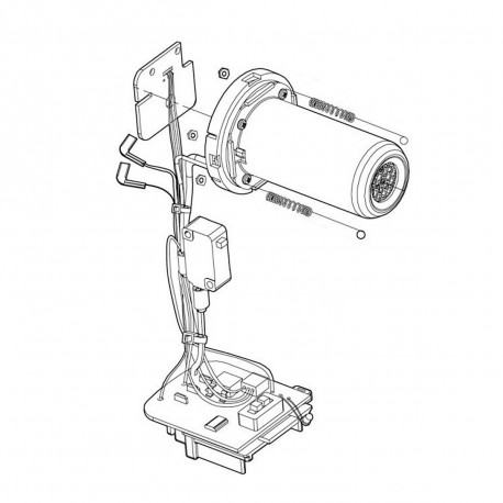 Нагрівач у зборі DHG181 Makita оригінал PR00000427