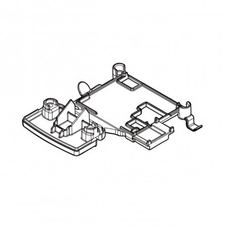 Нижня кришка рукоятки DRC300 Makita оригінал 413565-7