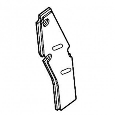 Теплоотвод с силиконом (ИС) Makita оригинал GM00002366