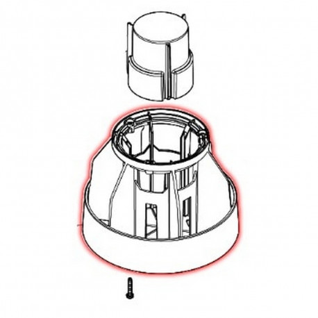 Тримач поплавця VC001GL/VC003GL Makita оригінал 457845-1