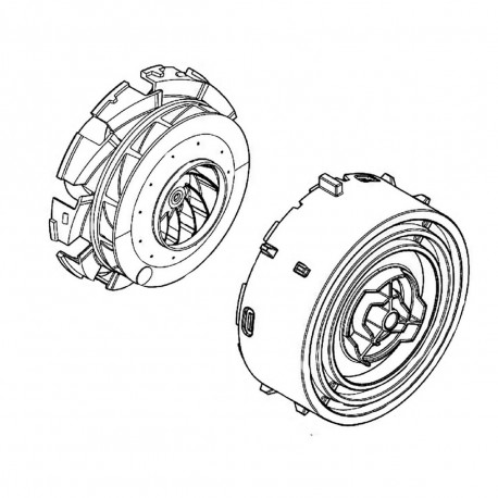 Двигун Makita (Макита) оригинал 136091-6