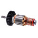 Якорь отбойного молотка Makita HM1202C оригинал 516803-7 (192*54 7-з /право)