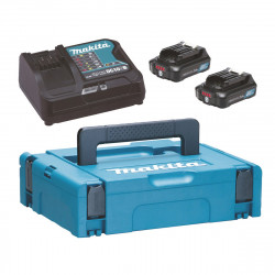Набор аккумуляторов CXT (BL1021Bx2, DC10SB, Makpac 1) 197658-5 Makita оригинал
