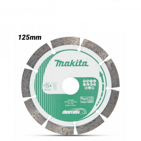 Алмазный диск Diamak по бетону сегмент 125x22,23 мм сух/мокр D-80086 Makita оригинал