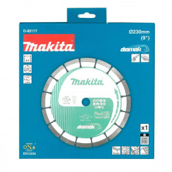 Алмазный диск Diamak по бетону сегмент 230x22,23 мм сух/мокр D-80117 Makita оригинал