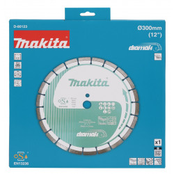 Алмазный диск по бетону сегмент 300x25,4 мм D-80123 Makita оригинал
