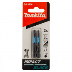 Бита T30 50 мм Impact Black 2 шт. B-63806 Makita оригинал