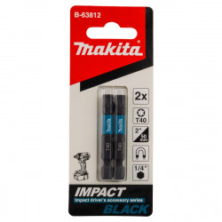 Бита T40 50 мм Impact Black 2 шт. B-63812 Makita оригинал