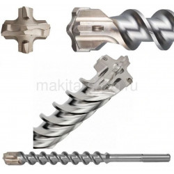 Бур для SDS-MAX 4-гранный 20?340 мм E-11405 Makita оригинал