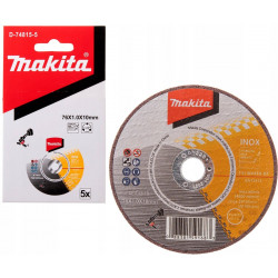 Отрезной диск 76х1х10мм WA60T, плоский D-74815-5 Makita оригинал