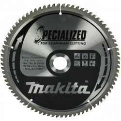 Диск пильный по алюминию SPECIALIZED 260х30 мм 80Т B-33320 Makita оригинал