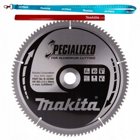 Диск пильный по алюминию SPECIALIZED 305x30 мм 100T B-33358 Makita оригинал