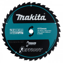 Диск пильный по древесине Efficut Specialized 415x30 35T E-24848 Makita оригинал