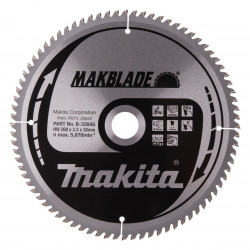 Диск пильный по древесине MAKBlade 260x30 мм 80T B-32845 Makita оригинал