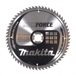 Диск пильный по древесине MAKForce 270x30 мм 60Т B-32409 Makita оригинал