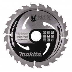 Диск пильный по древесине MForce 190x30 мм 24Т B-32041 Makita оригинал