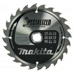 Диск пильный по древесине для акум. пыль Specialized 165x20 мм 24T B-32910 Makita оригинал