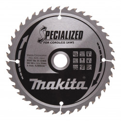 Диск пильный по древесине для акум. пыль SPECIALIZED 165x20 мм 40T B-32960 Makita оригинал