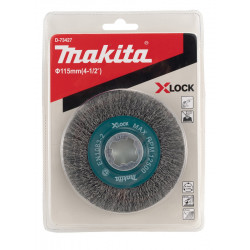 Дисковая щетка с гофрированной проволокой X-LOCK 115/0,3mm D-73427 Makita оригинал