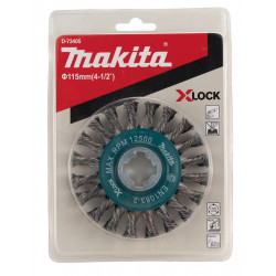 Дисковая щетка с гофрированной проволокой X-LOCK 115/0,5mm D-73405 Makita оригинал