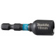 Магнитная торцевая насадка 10мм x 50мм Impact Black B-66846 Makita оригинал Магнитная торцевая насадка 10мм x 50мм Impact Black B-66846 Makita оригинал