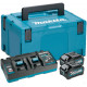 Набор аккумуляторов XGT (BL4040x2+DC40RB+MAKPAC) 191U00-8 Makita оригинал Набор аккумуляторов XGT (BL4040x2+DC40RB+MAKPAC) 191U00-8 Makita оригинал