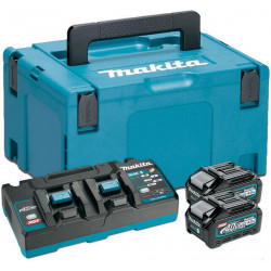 Набор аккумуляторов XGT (BL4040x2+DC40RB+MAKPAC) 191U00-8 Makita оригинал