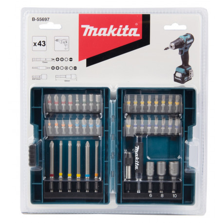 Набор бит 43 шт. B-55697 Makita оригинал