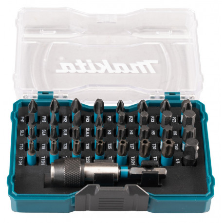 Набор бит с держателем IMPACT BLACK 33ед. E-12441 Makita оригинал