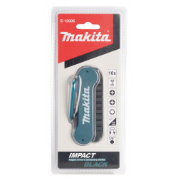 Набор бит в резиновом футляре (10 шт.) E-12005 Makita оригинал