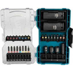 Набор бит, головок и насадок Impact Black 30шт. E-07060 Makita оригинал