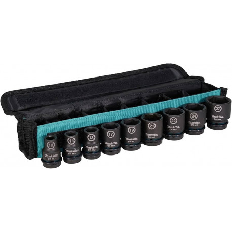 "Набор ударных головок Impact Black 1/2"" (8шт.) E-16601 Makita оригинал"