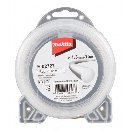 Нейлоновая леска ?1,3 мм 15 м E-02727 Makita оригинал