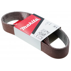 Набор шлифовальных лент 30*533 мм К80 Makita (5 шт.) оригинал P-36697