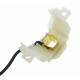 Щеткодержатель аккумуляторного перфоратора Makita DHR 263 RF (клемма минус) оригинал 644507-2