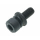 Винт с цилиндрической головкой М5*14 триммера Makita BC231UD оригинал 922218-2