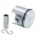 Поршень мотокосы Makita DBC 340/MS 340 (D37 H34 палец 10*27) оригинал 957132384