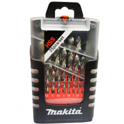 Набір свердел HSS по металу  (25 шт.) Makita (Макита) оригинал D-50457