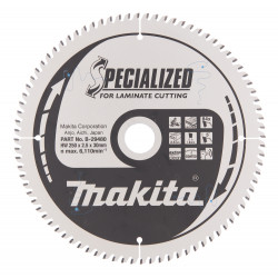 Ріжучий диск TCT для ламінату 250 х 30 х 84T Makita (Макита) оригінал B-29480