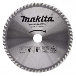 Диск ТСТ по дереву 235мм x 30мм x 60T Makita (Макита) оригинал D - 52635