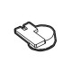 Клавиша включения USB ML104 Makita (Макита) оригинал GM00001712