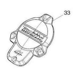 Верхняя крышка привода Makita оригинал 413335-4
