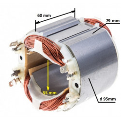Статор 240V Makita (Макита) оригінал 636344-8