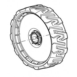 Колесо Makita (Макита) оригинал 671020140