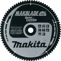 Диск пильный по дереву MAKBlade Plus 355x30 80T Makita (Макита) оригинал B-08741