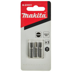 Біта SL0.8x5.5 (3 шт.) Makita (Макита) оригинал B-23531