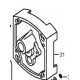 Кришка корпусу редуктора Makita (Макита) оригінал EE7332S610