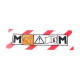 Етикетка M 130X44 PVC Makita (Макита) оригинал W107401291