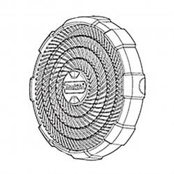 Передня кришка Makita (Макита) оригинал TE00000371