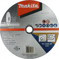 Тонкий відрізний диск по металу 230х2 A36S Makita (Макита) оригинал B-60464